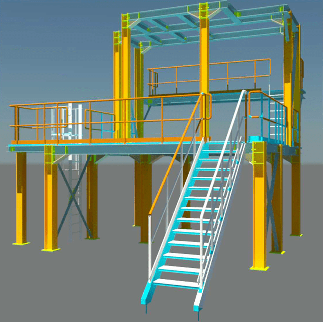 steel structure in power generation project